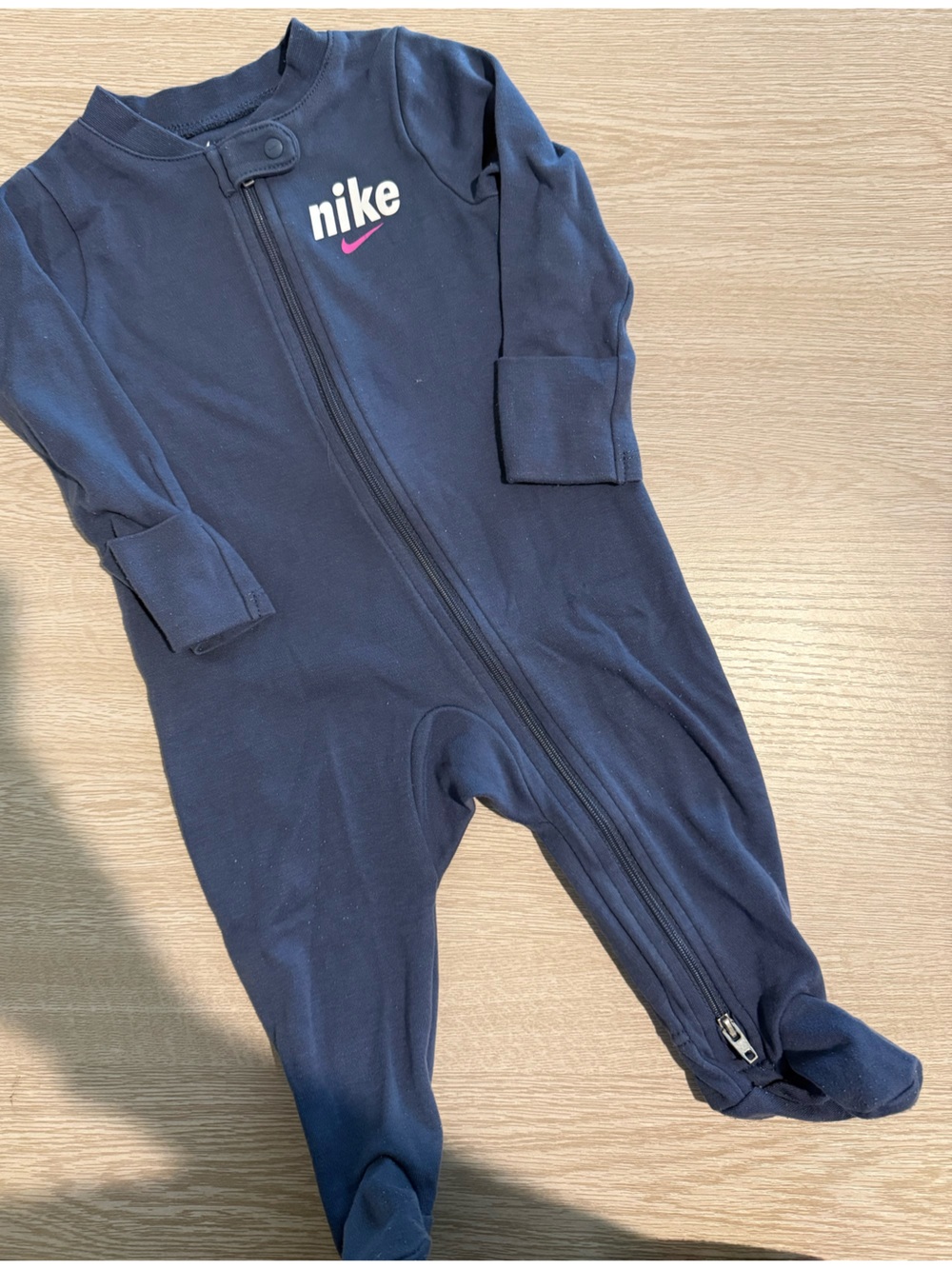 Nike Navy Hoodie with White Swoosh